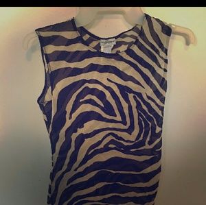 Dolce and Gabanna sheer top